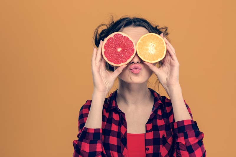 cítricos alimentos buenos para la piel