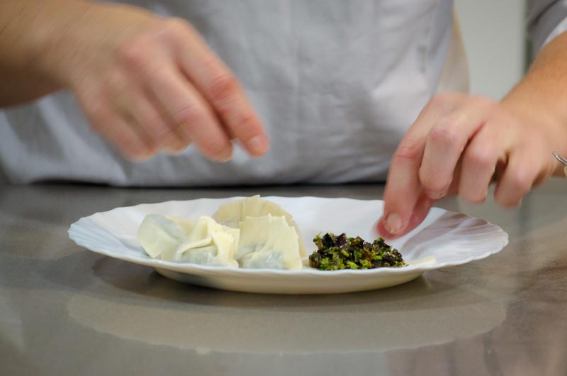 Gyozas vegetarianas
