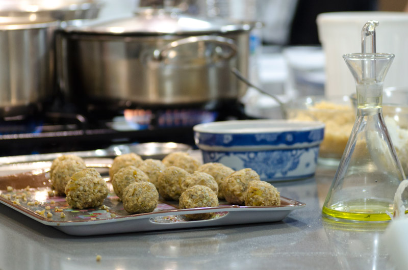 Taller Cocina Saludable. Comidas de Otoño. Albóndigas de alforfón
