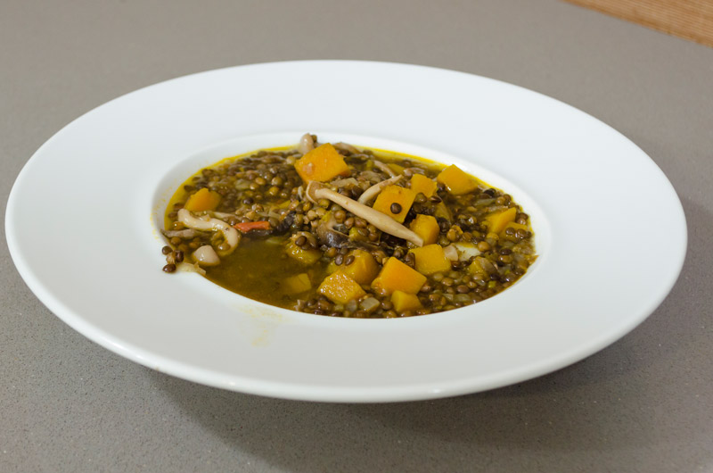 Taller Cocina Saludable. Comidas de Otoño. Estofado lentejas caviar